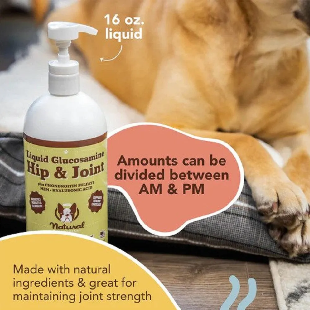 Liquid Glucosamine Hip & joint Oil Food Supplement for Dogs