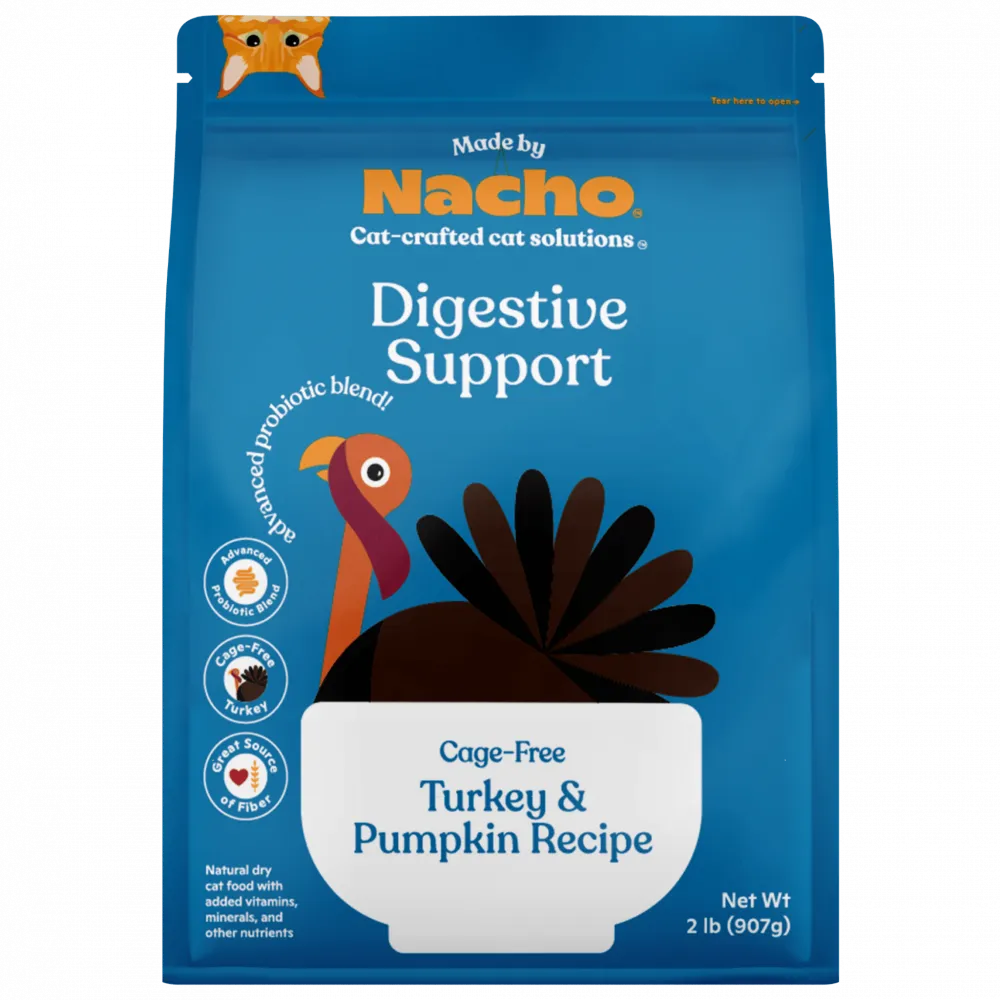 Made By Nacho Digestive Support Cage-Free Turkey & Pumpkin Recipe