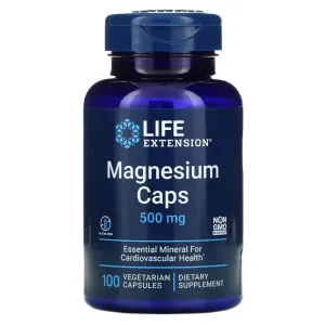 Magnesium capsules Life Extension 500 mg, 100 capsules