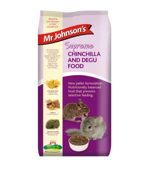 Mr Johnson's | Chinchilla & Degu Muesli Food Mix - 900g