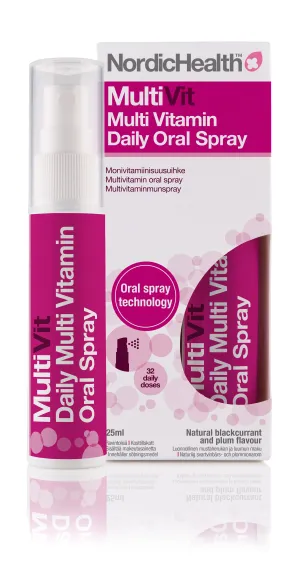 MultiVit Multivitamin Spray, 25 ml