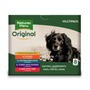 Natures Menu Dog Adult Multipack Pouches 8 x 300g