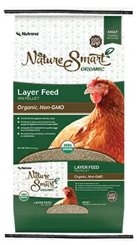 NUTRENA NATURE SMART LAYER 16% PELLET ORGANIC POULTRY FEED