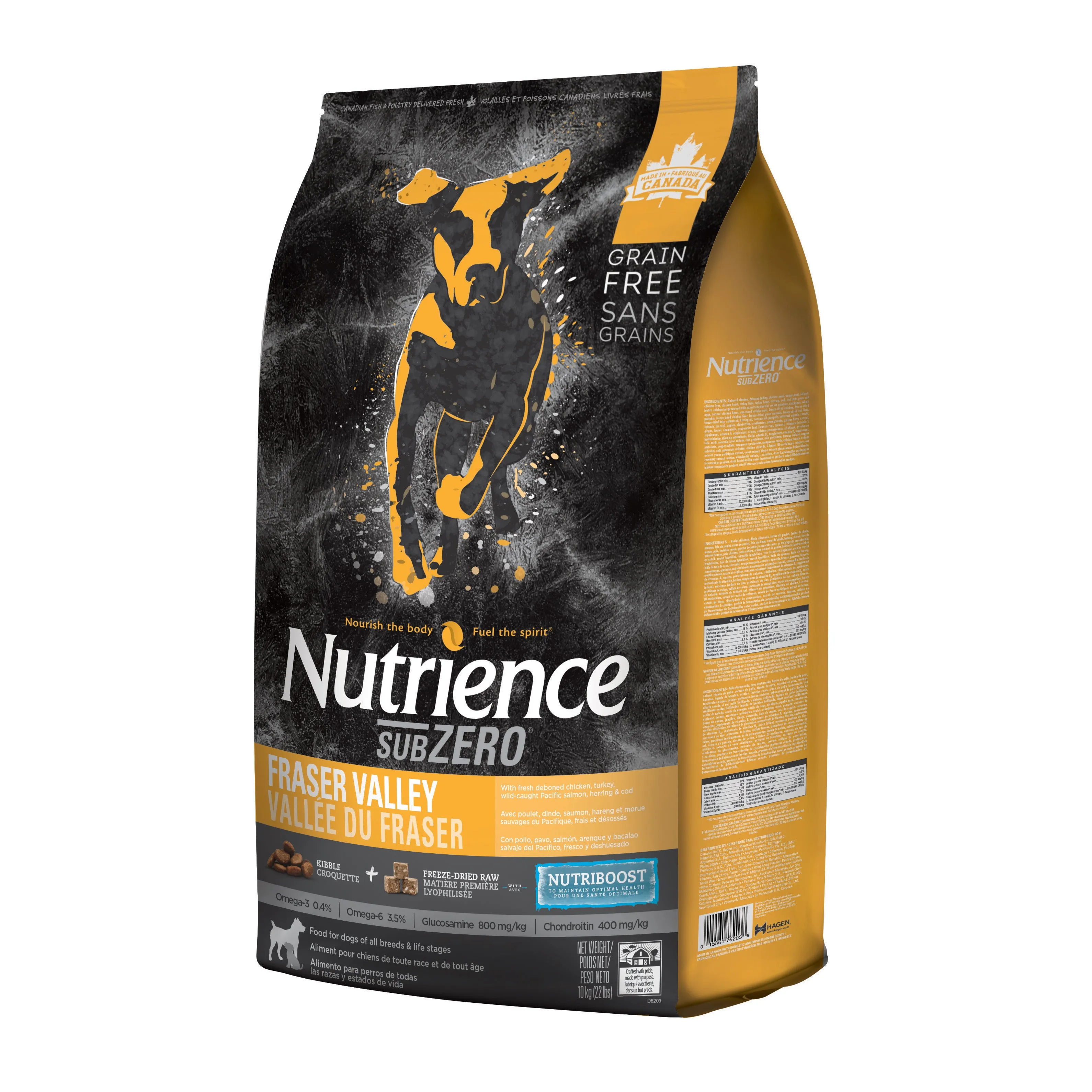 Nutrience SubZero Dog Fraser Valley