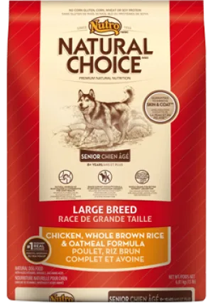 Nutro Natural Choice Large Breed Senior - available in 2 sizes