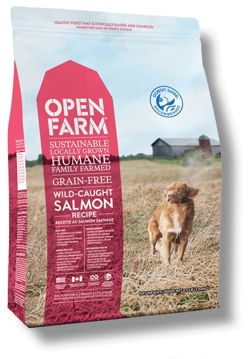 Open Farm - Wild Caught Salmon Dry - Dog Food