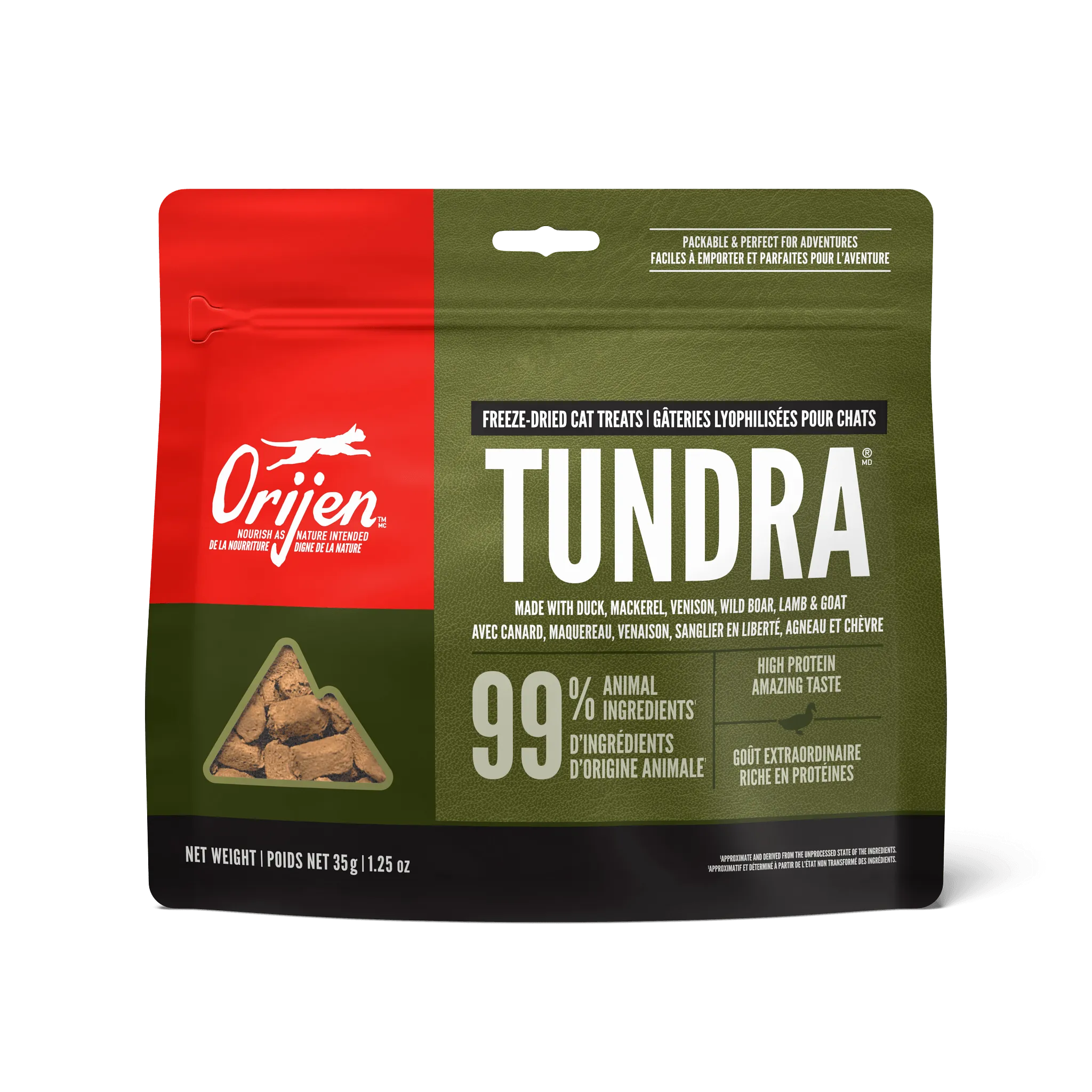 Orijen Freeze-Dried Cat Treats Tundra