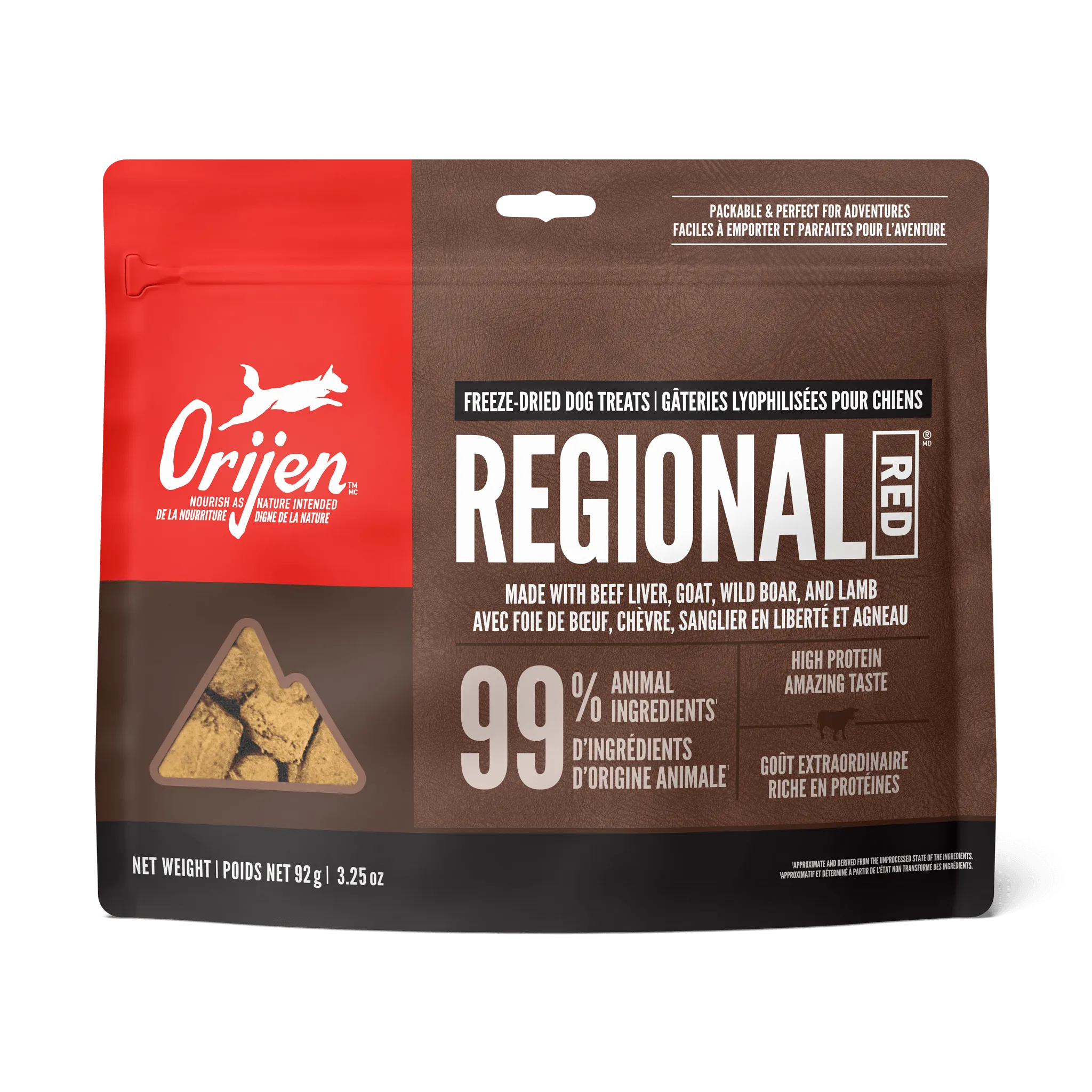 Orijen Freeze-Dried Dog Treats Regional Red