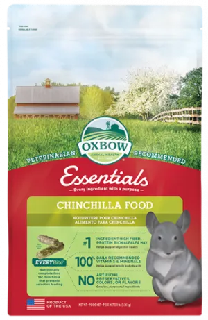 Oxbow Essentials - Chinchilla Food (3 lbs)