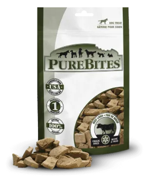 PureBites Freeze Dried Beef Liver Dog Treats