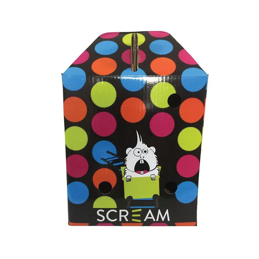 Scream Cardboard Pet Shuttle Loud Multicolour