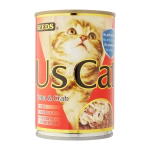 Seeds US Cat Tuna & Crab Canned Cat Food 400g