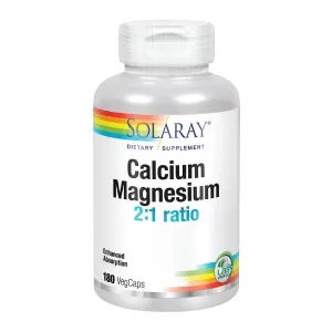 Solaray Calcium & Magnesium 180 Caps