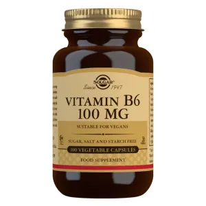 Solgar Vitamin B6 100mg (Pyridoxine) 100caps