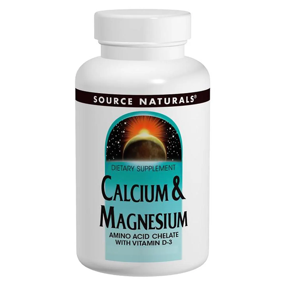 Source Naturals Calcium and Magnesium Chelate 300mg 250 Tablets