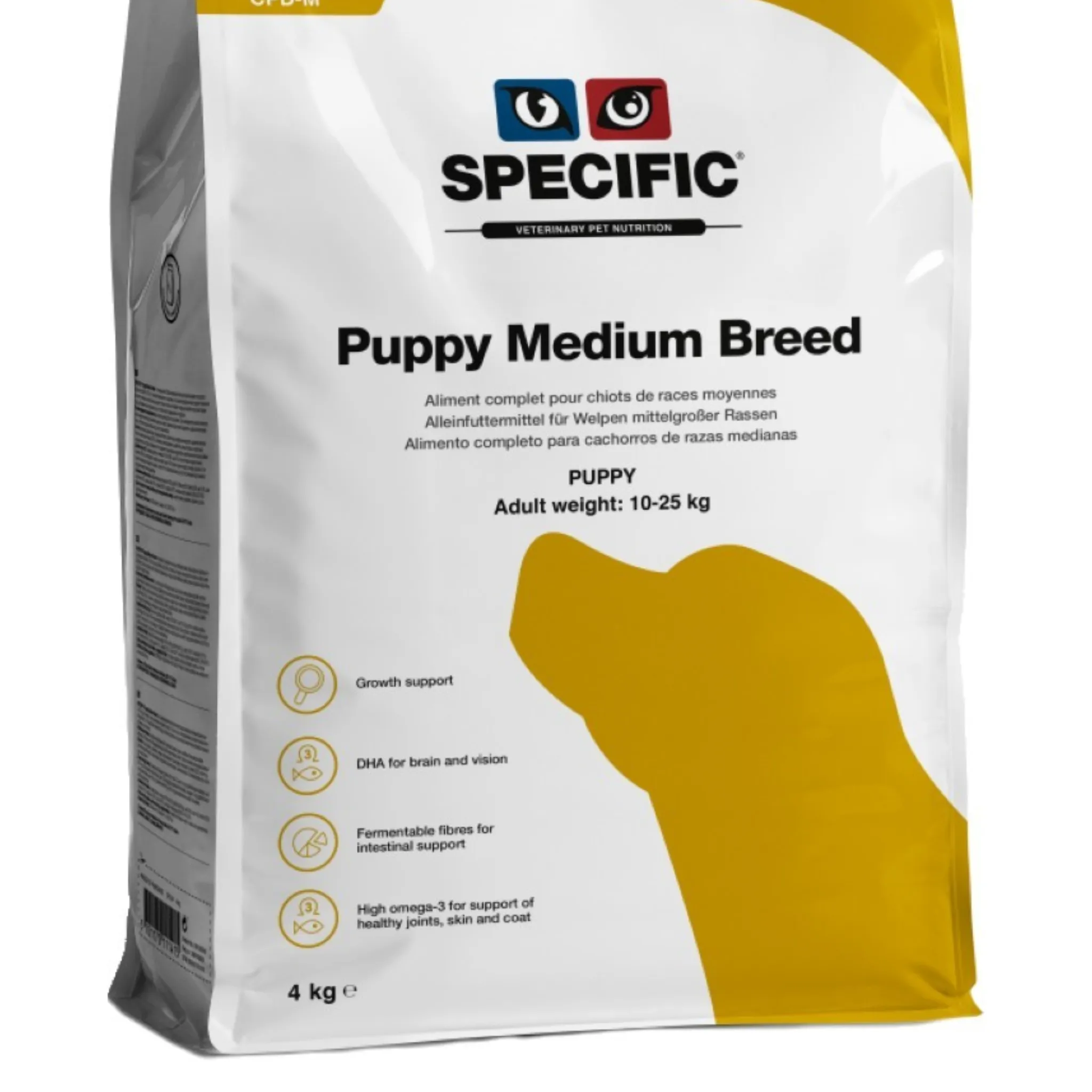 Specific CPD-M | Puppy Medium Breed Dry Dog Food PLUS Omega-3