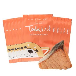 Taki Salmon Fillet Grain-Free Freeze-Dried Treats For Cats & Dogs (12 Packets) 90g