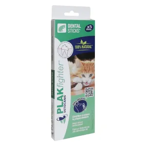 Vetocanis Cat Plak Fighter Dental Sticks 5pcs