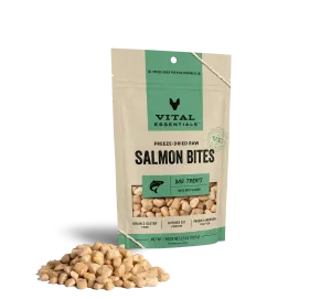 Vital Essentials Dog Treats Salmon Bites