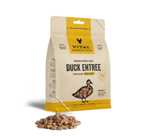 Vital Essentials Freeze-Dried Raw Mini Nibs Duck Entree