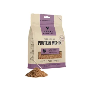 Vital Essentials Freeze-Dried Raw Protein Mix-In Ground Topper for Dogs