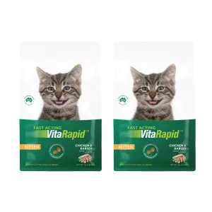 VitaRapid Science Kitten Food 3kg BUNDLE