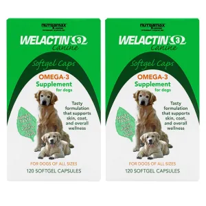 Welactin Canine Softgels, 120 count