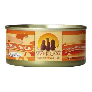 Weruva Classics Marbella Paella with Mackerel, Shrimp & Mussels Grain-Free Wet Canned Cat Food