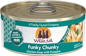 Weruva Funky Chunky Chicken Soup with Pumpkin Canned Cat Food