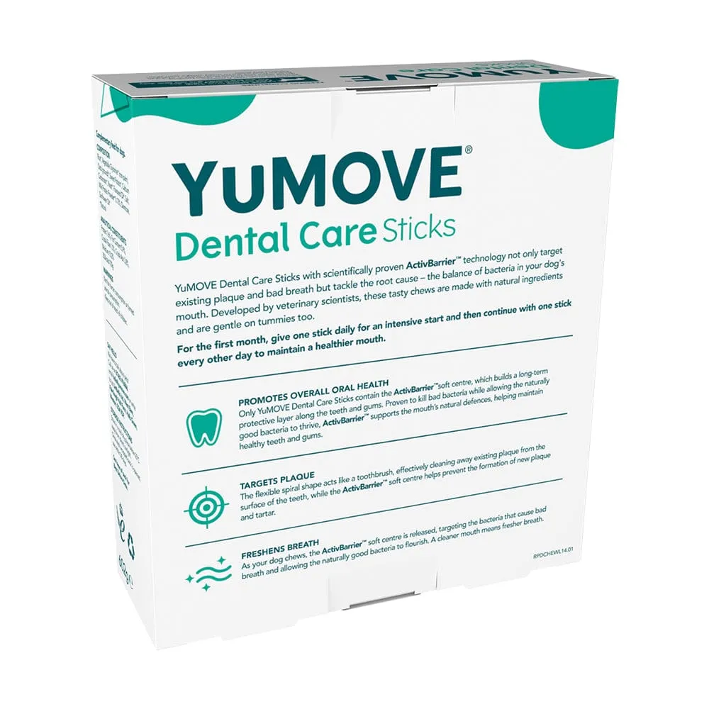 YuMOVE Dental Care Sticks - Daily Double Pack