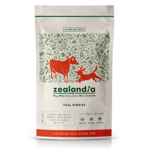 Zealandia Veal Ribbies Dog Treats 150g